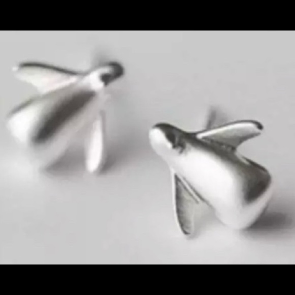 NWOT Sterling Silver Penguin Earrings